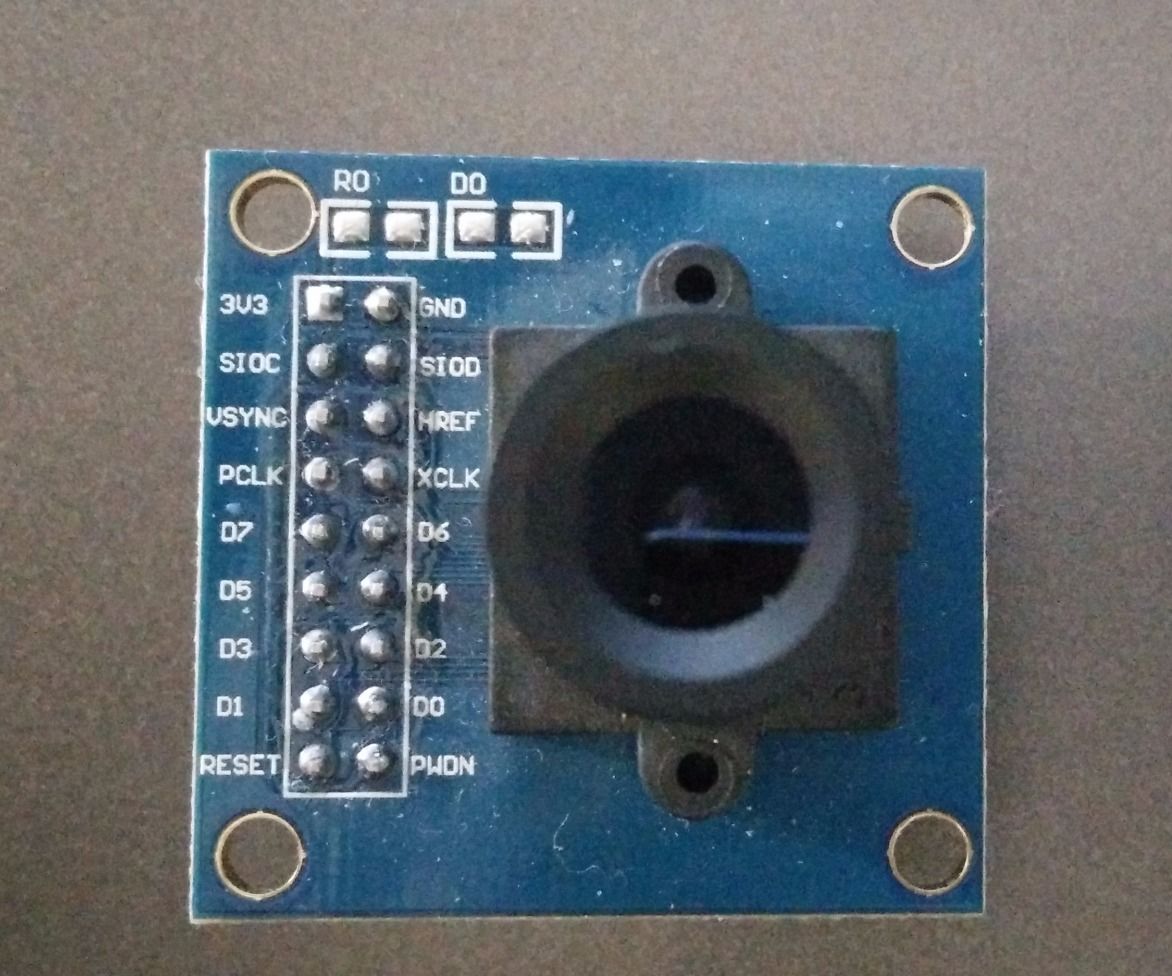 OV7670 Without FIFO Very Simple Framecapture With Arduino, Black/white