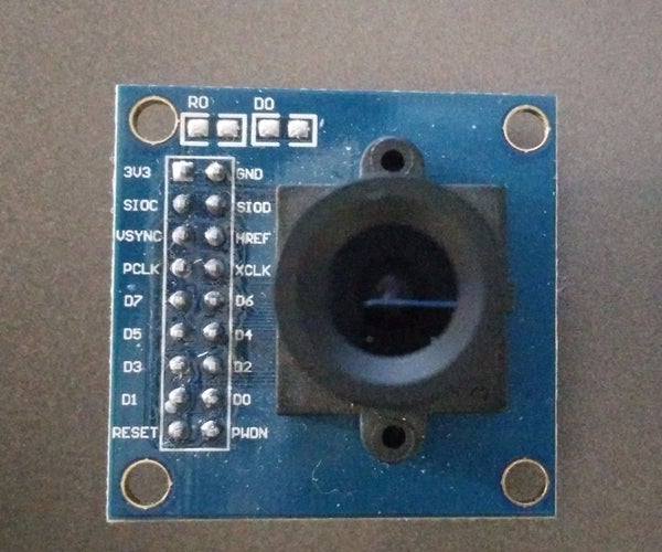 OV7670 Without FIFO Very Simple Framecapture With Arduino, Black/white