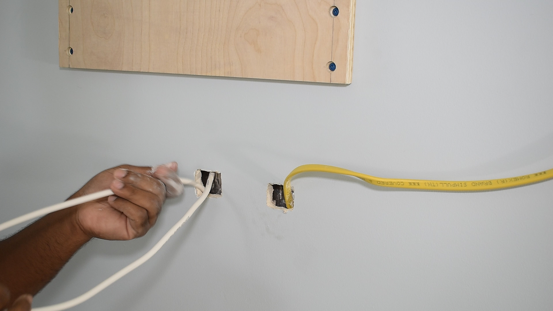 Make a TV Panel and Hide Your Wires 10 Steps (with Pictures