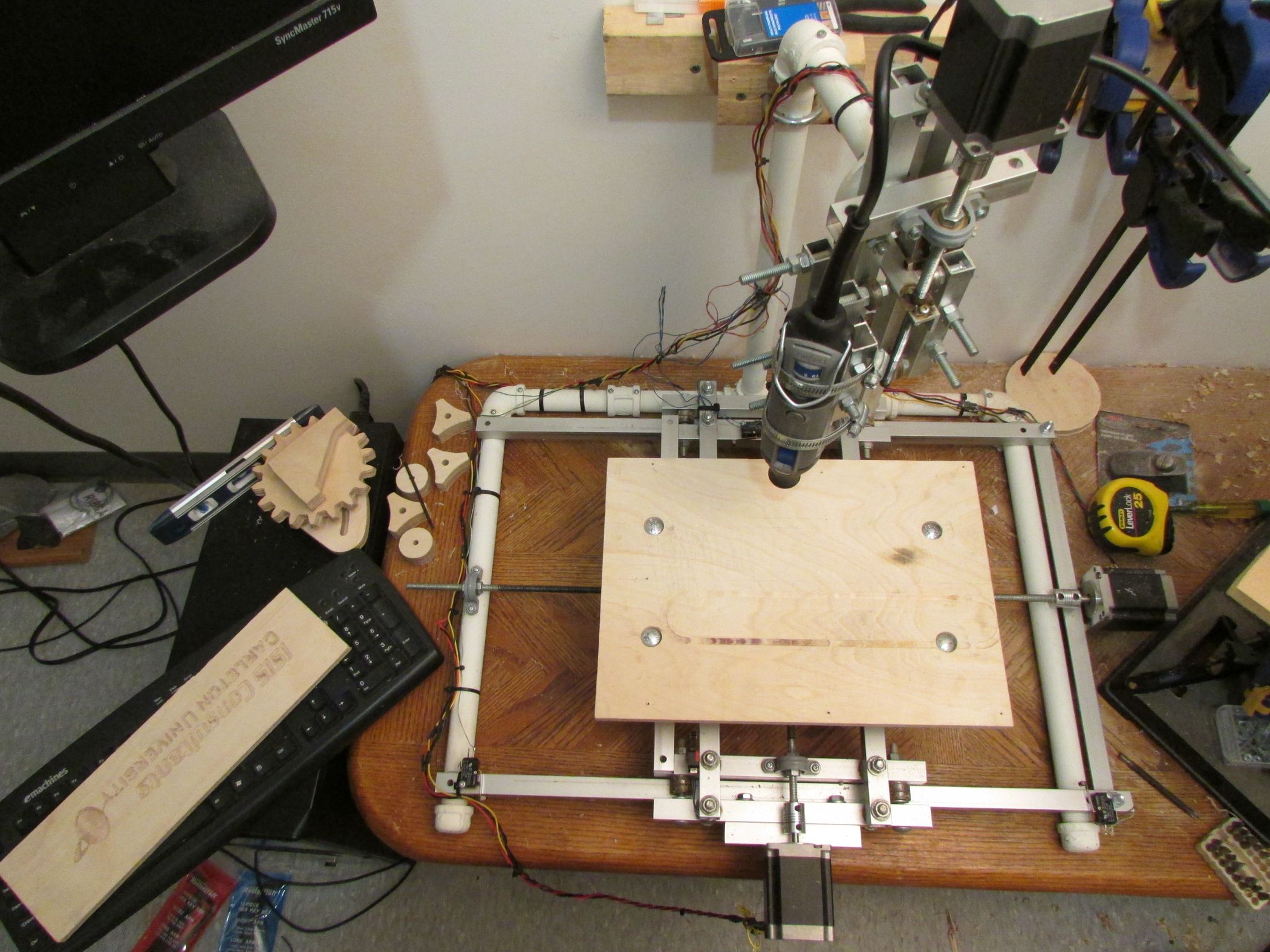 DIY Aluminum 3AXIS CNC Router 16 Steps (with Pictures