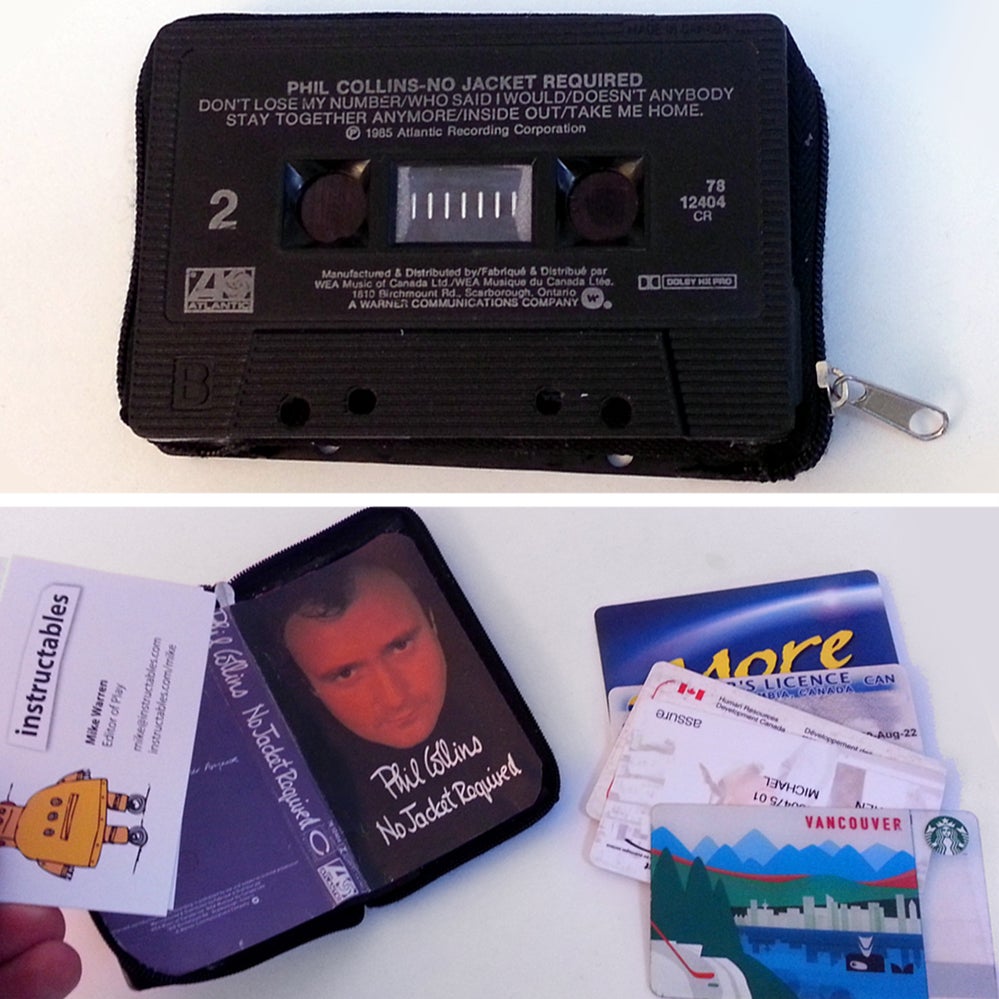 Cassette Tape Wallet 5 Steps (with Pictures) Instructables
