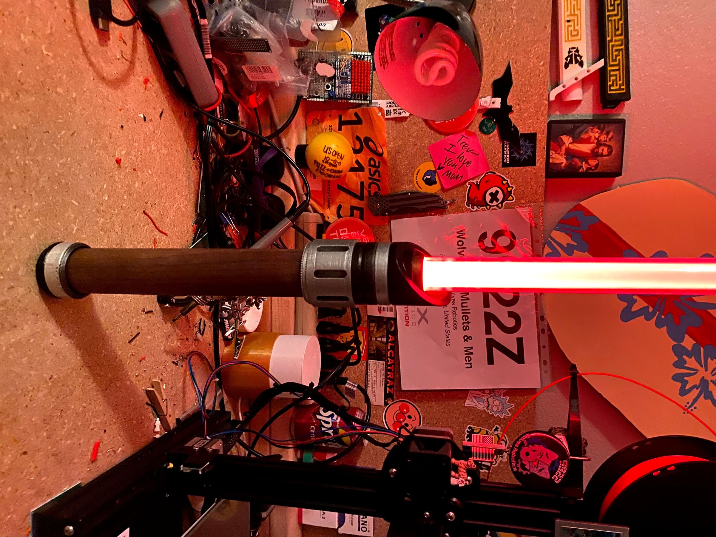 Arduino Powered RGB Lightsaber With Sound Effects and Flash on Clash