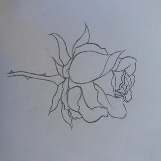 How To Draw A Red Rose 9 Steps Instructables How To Draw A Red Rose 9 Steps Instructables