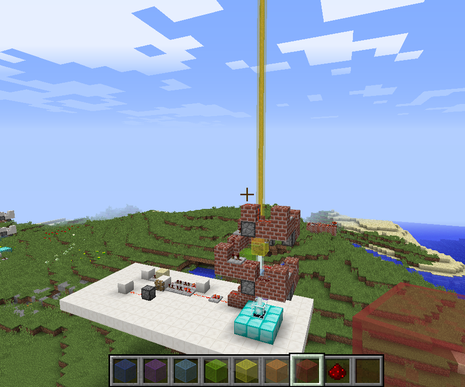 Minecraft Rainbow Beacon 3 Steps Instructables