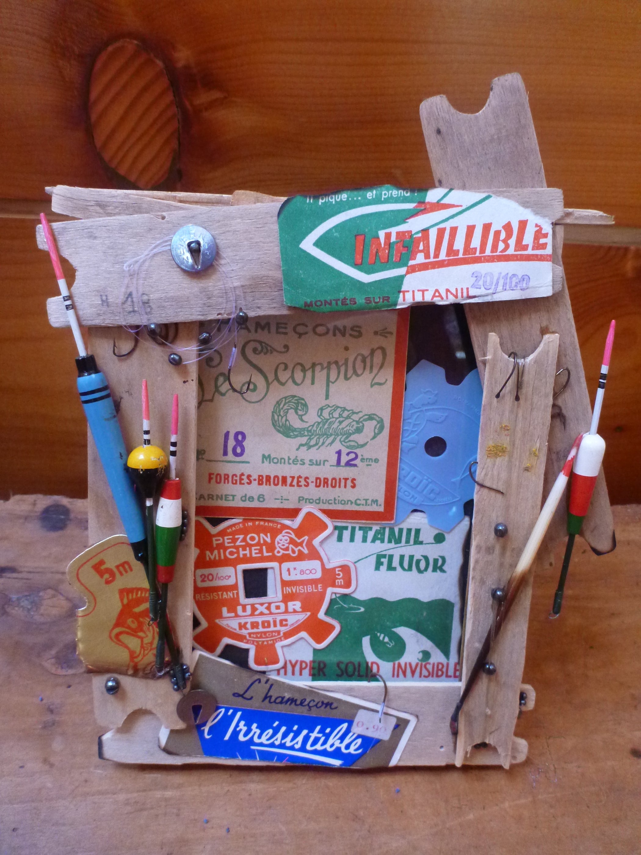 Funny Fisherman Picture Frame From Old Fishing Gear Instructables