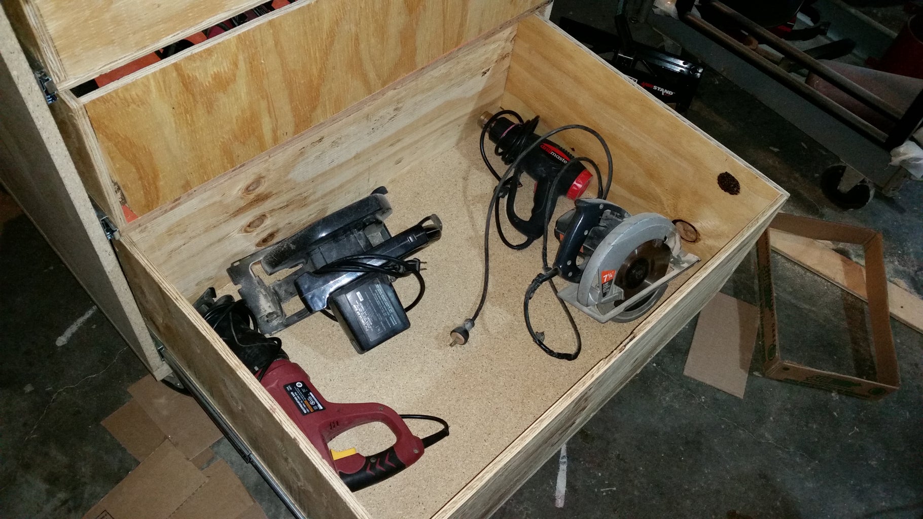Diy rolling tool chest Clearance