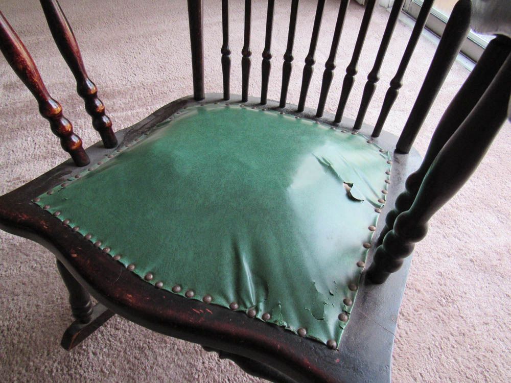 Refinishing Reupholstering A Hand Tied Spring Rocking Chair 7 Steps With Pictures Instructables