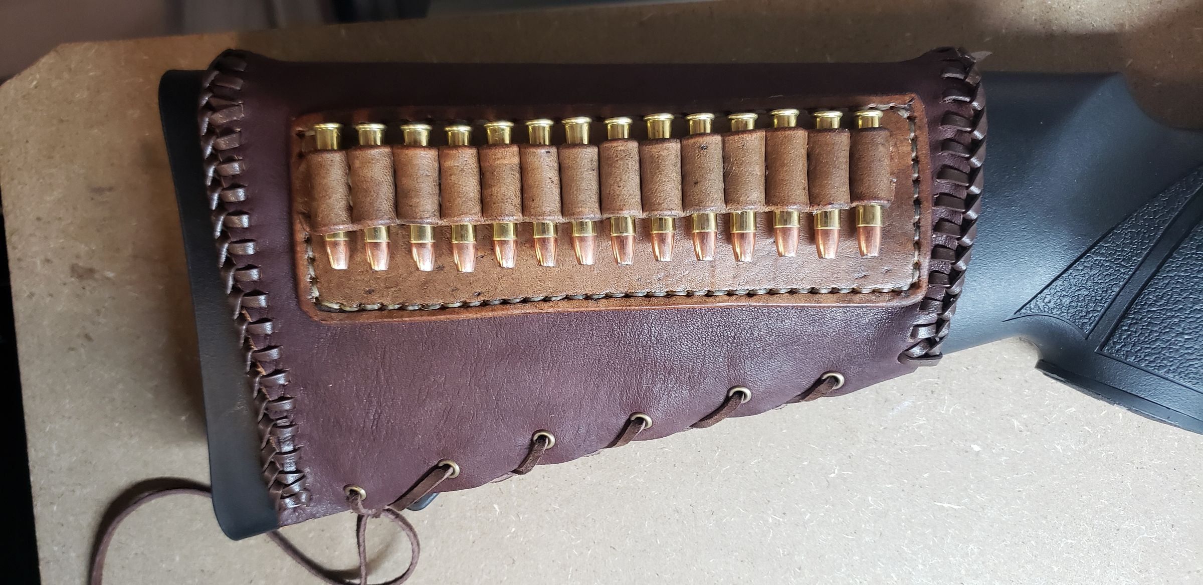 Leather Rifle Stock Sleeve 9 Steps Instructables