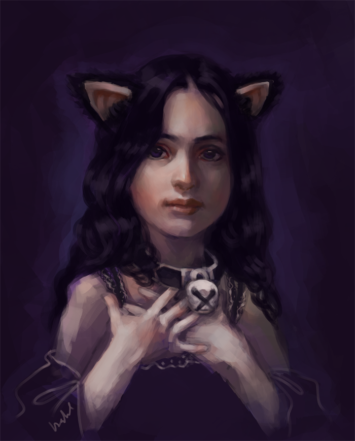 The Cat Girl (Tigerlily for Halloween)