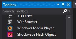 Selecting the Shockwave Flash Object