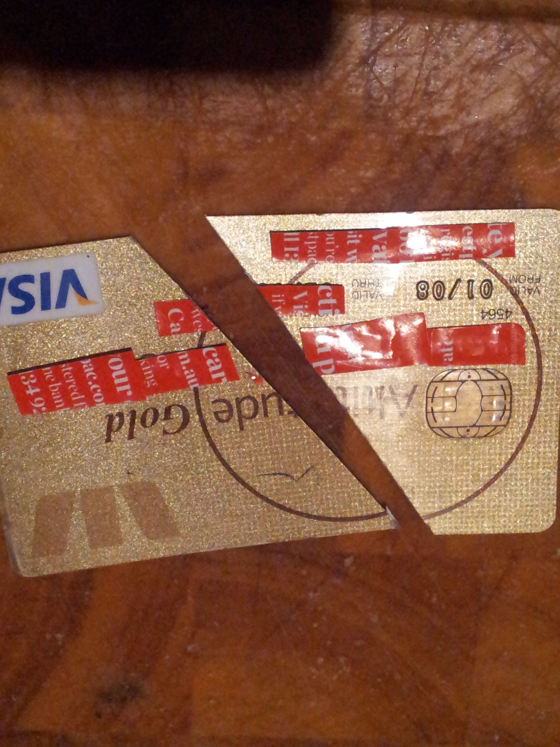 How to Dispose of a Credit Card 5 Steps Instructables