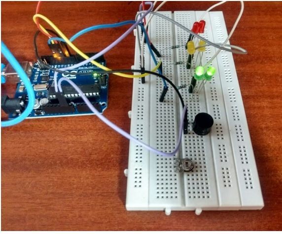 DIY guide for AMBULANCE-FRIENDLY TRAFFIC CONTROL SYSTEM —-wired version (pre-project) with step-by-step instructions