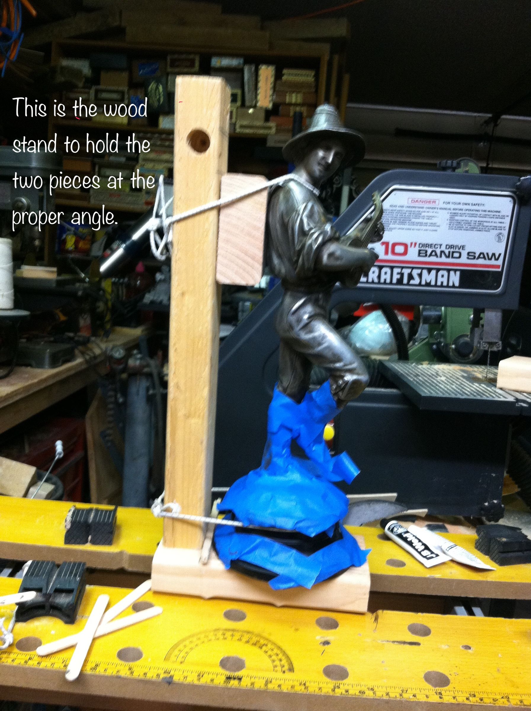 Reparing Broken Pewter Statue (with Pictures) Instructables