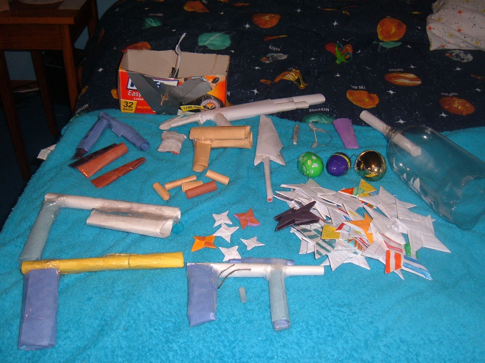 my homemade weapons ( not real weapons) DIY Project DIY Project Image