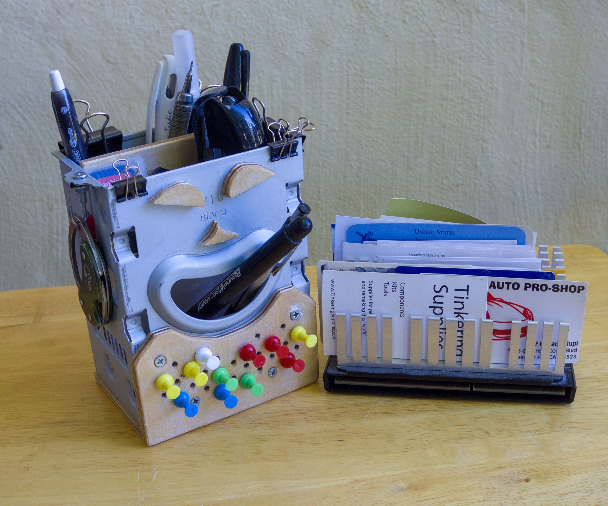 Geek Office Supply Organizer 5 Steps (with Pictures) Instructables