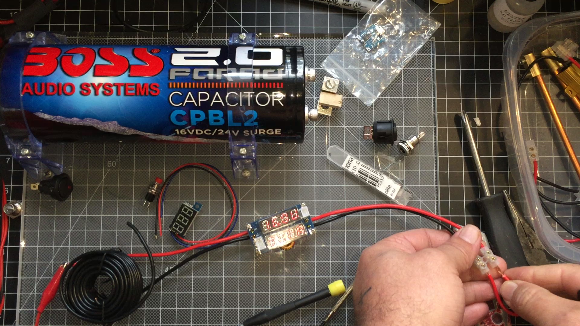 DIY Capacitive Discharge 18650 Spot Battery Welder 6 11 Steps (with