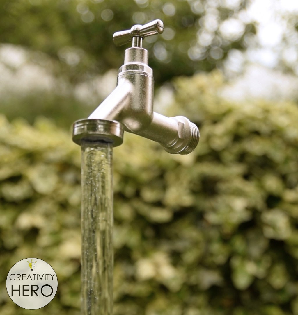 How to Make a Floating Faucet Fountain 11 Steps (with Pictures