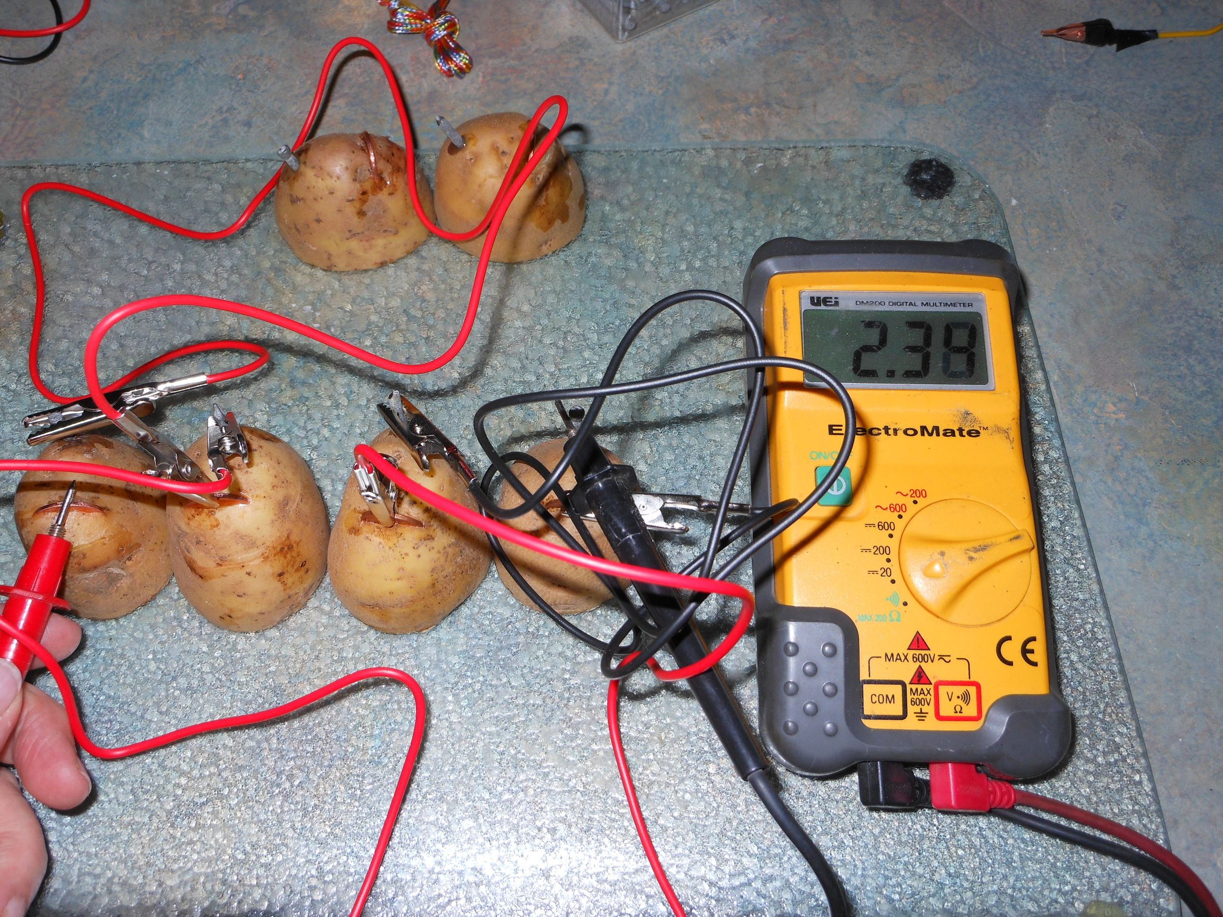 Potato Battery Driven LED 15 Steps (with Pictures) Instructables