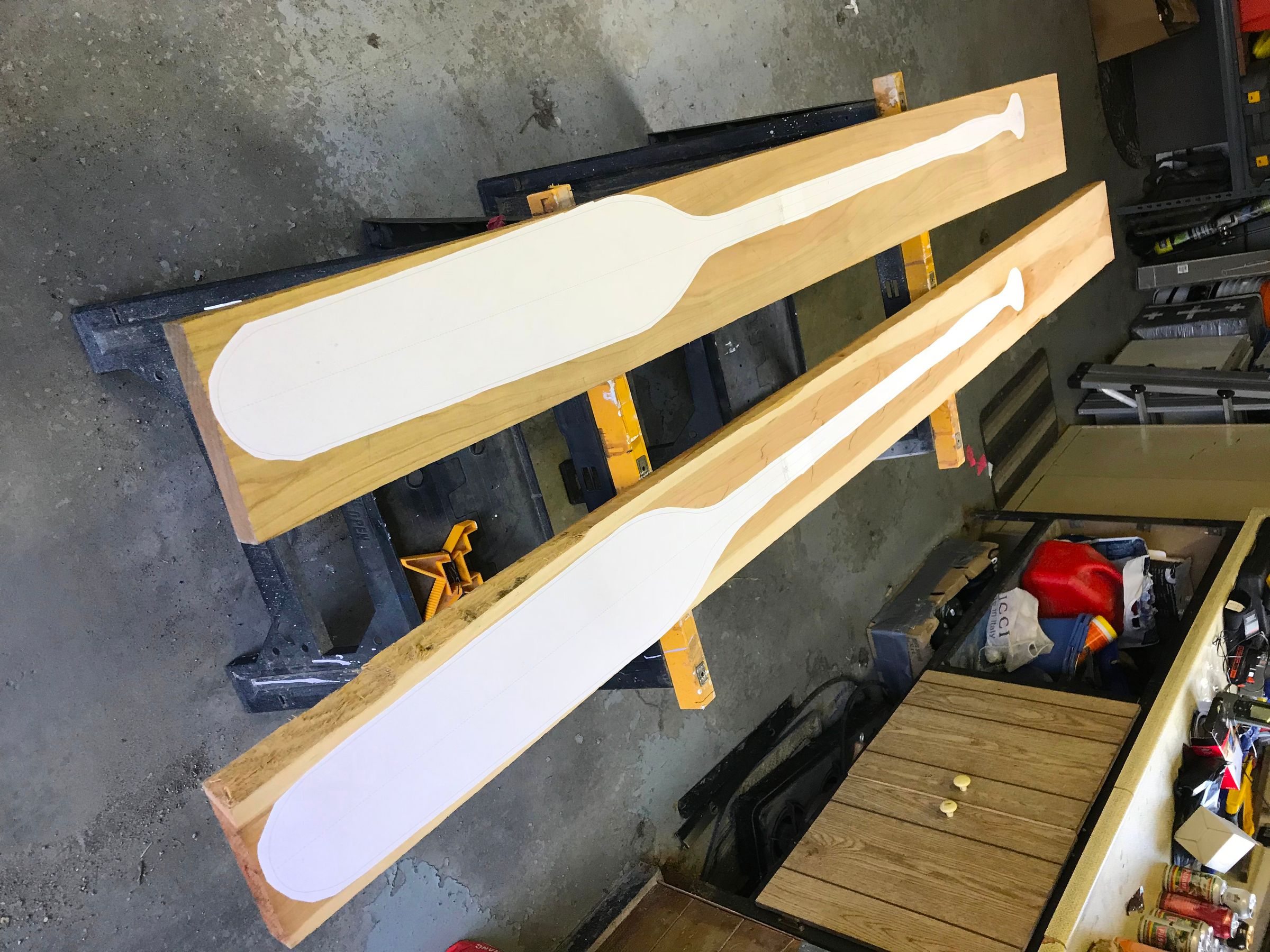 Canoe Paddle Custom Cherry Wood Paddle 6 Steps (with Pictures