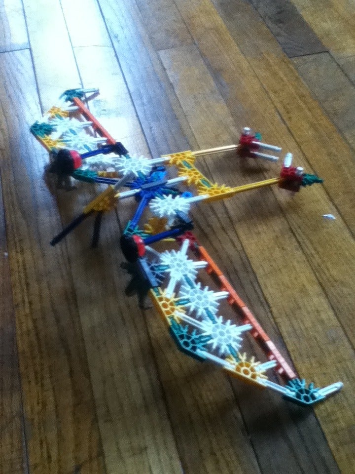 Knex Dino Bot Transformer Pterodactyl 7 Steps Instructables