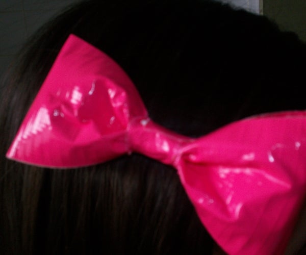 How to Make a Duct Tape Hair Bow