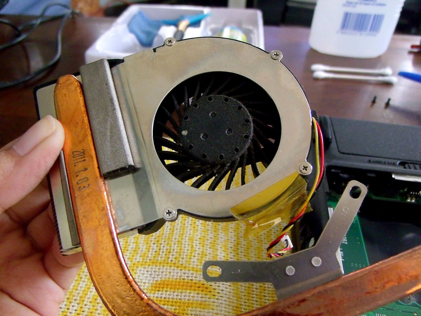 How To Clean A Laptop Fan And Heatsink