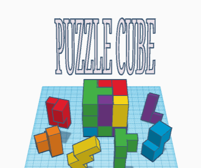 DIY guide for 3D Puzzle Cube - Tinkercad with step-by-step instructions