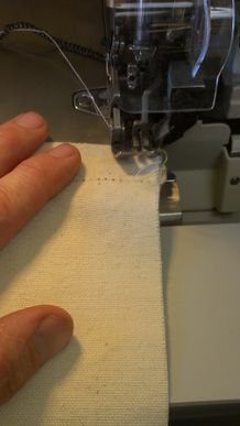 Sew the Side Seams.