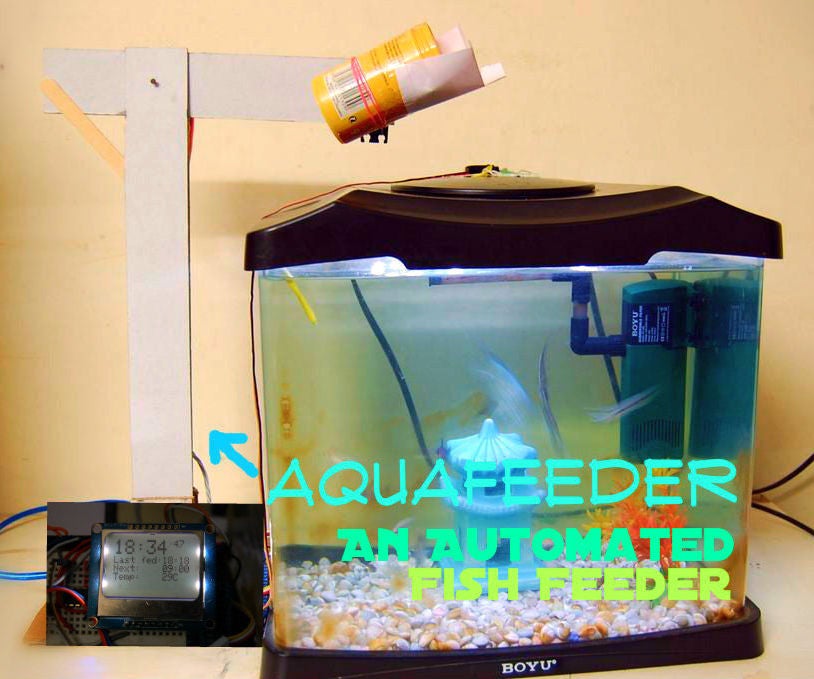 AquaFeeder an Automated Fish Feeder 20 Steps (with Pictures