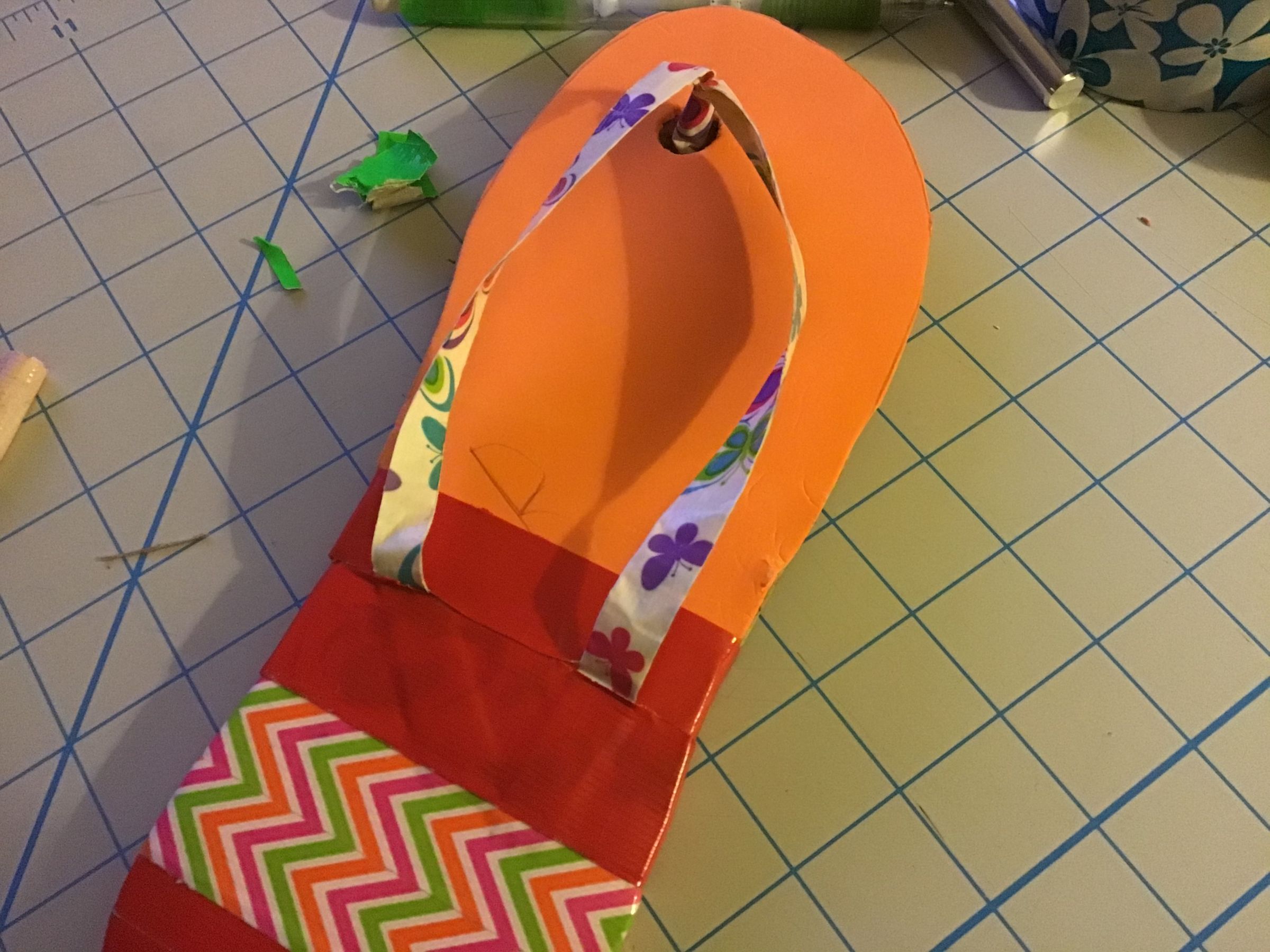 DIY Duct Tape Flip Flops 12 Steps (with Pictures) Instructables