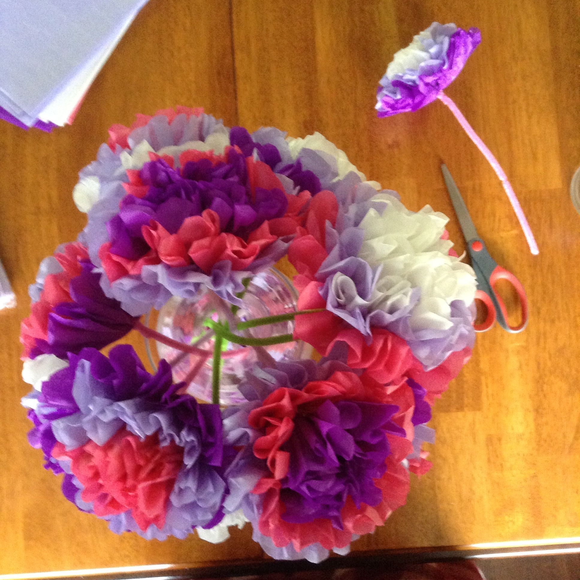 Easy Tissue Paper Flowers 5 Steps (with Pictures) Instructables