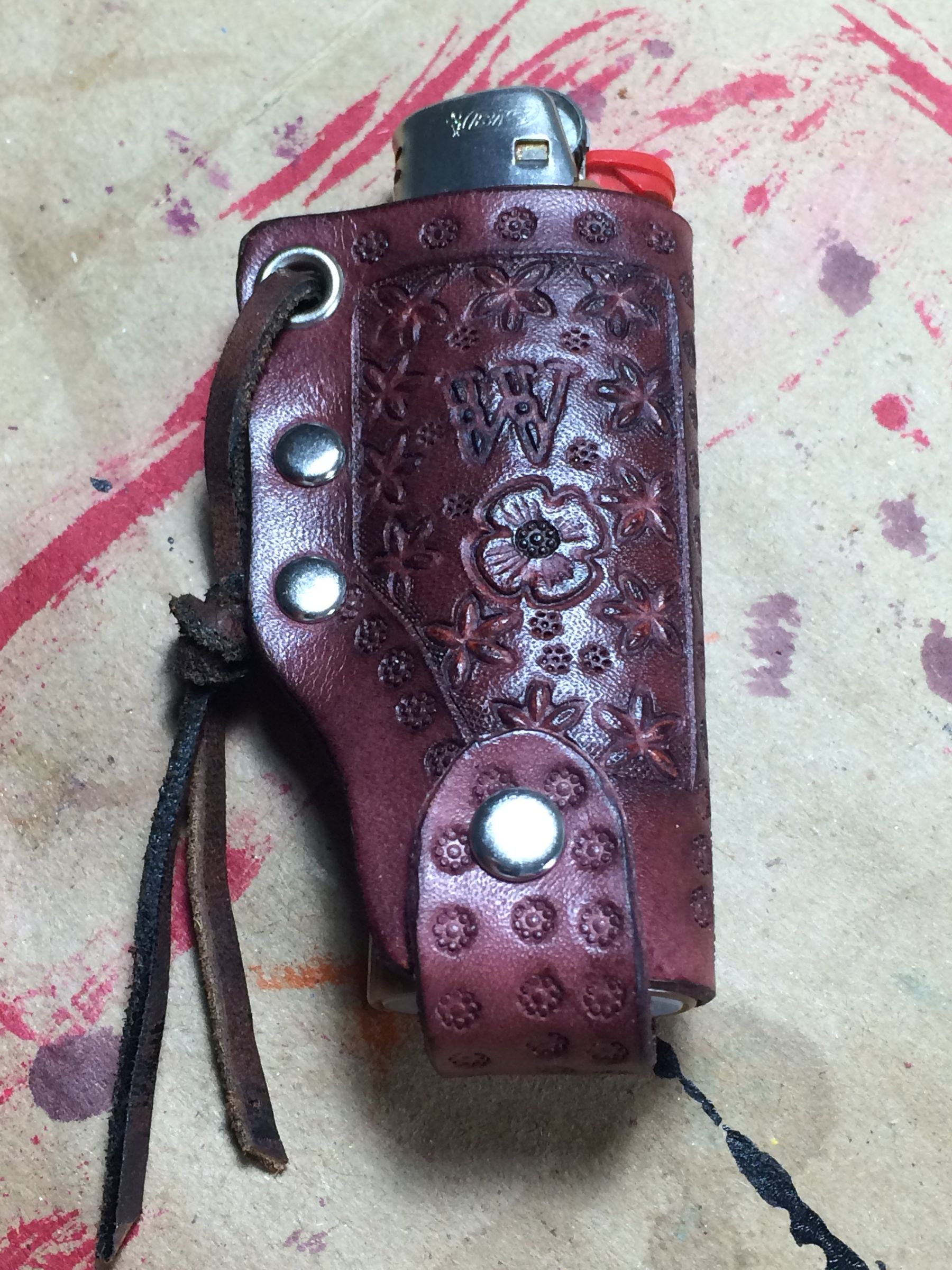 Leather Lighter Holster 10 Steps (with Pictures) Instructables