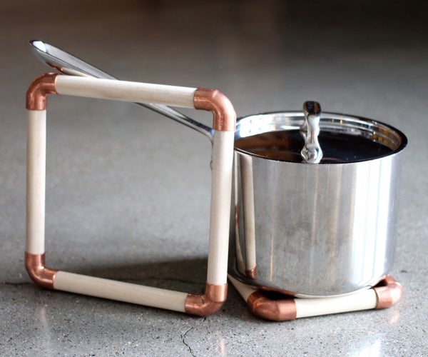 Copper and Wood Trivets