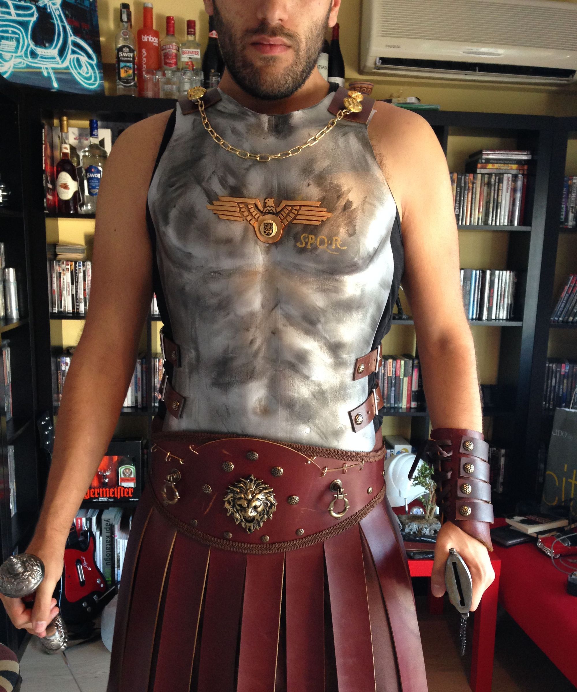 silver gladiator skirt