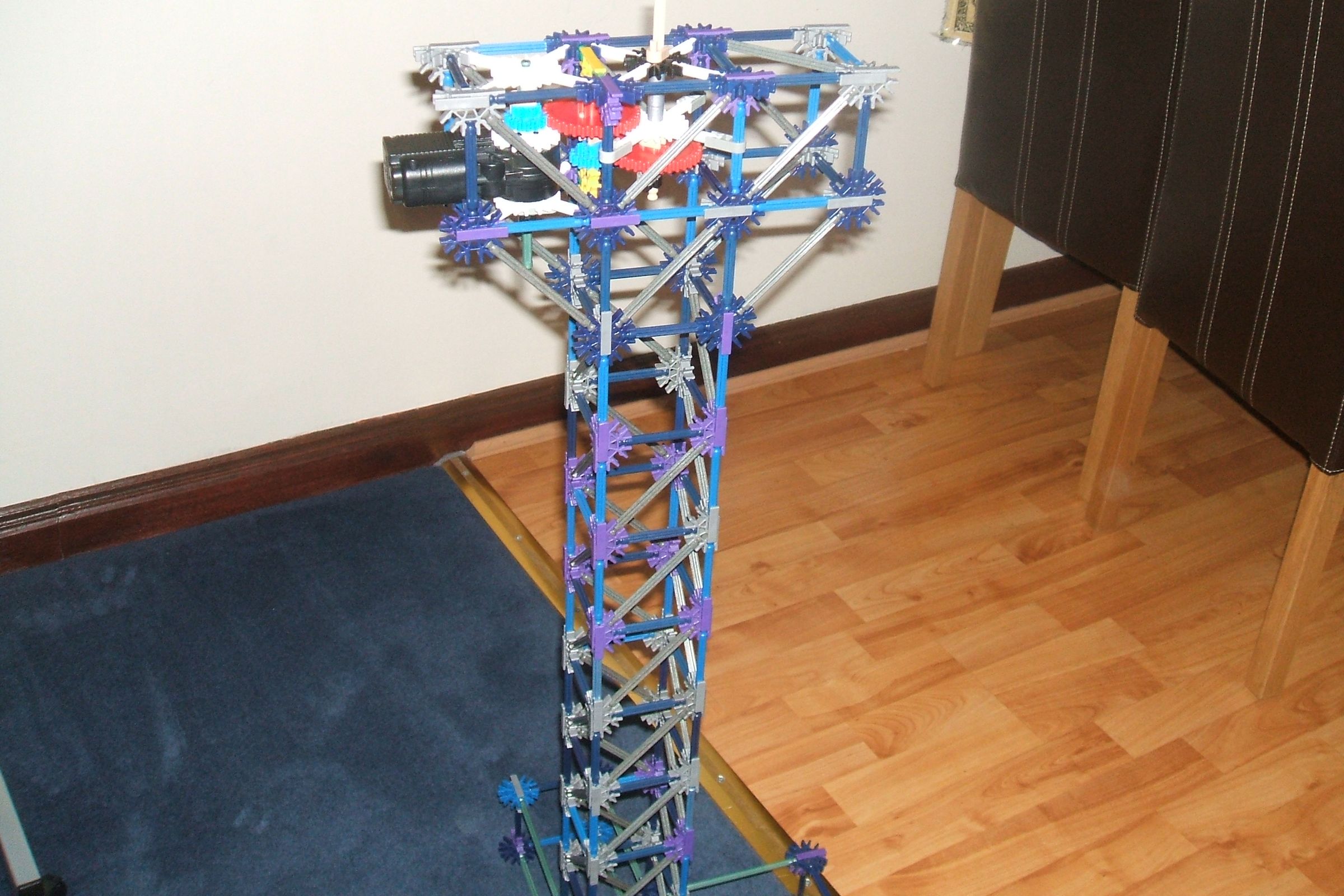 Knex Crane 8 Steps Instructables