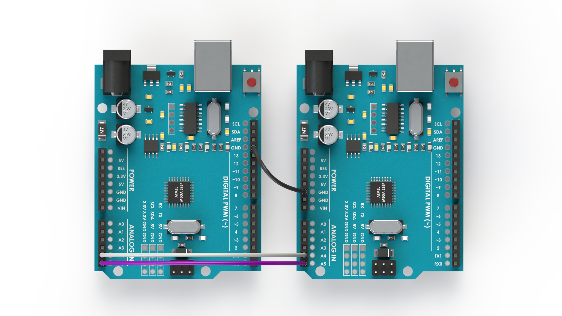 use wire h library nano arduino