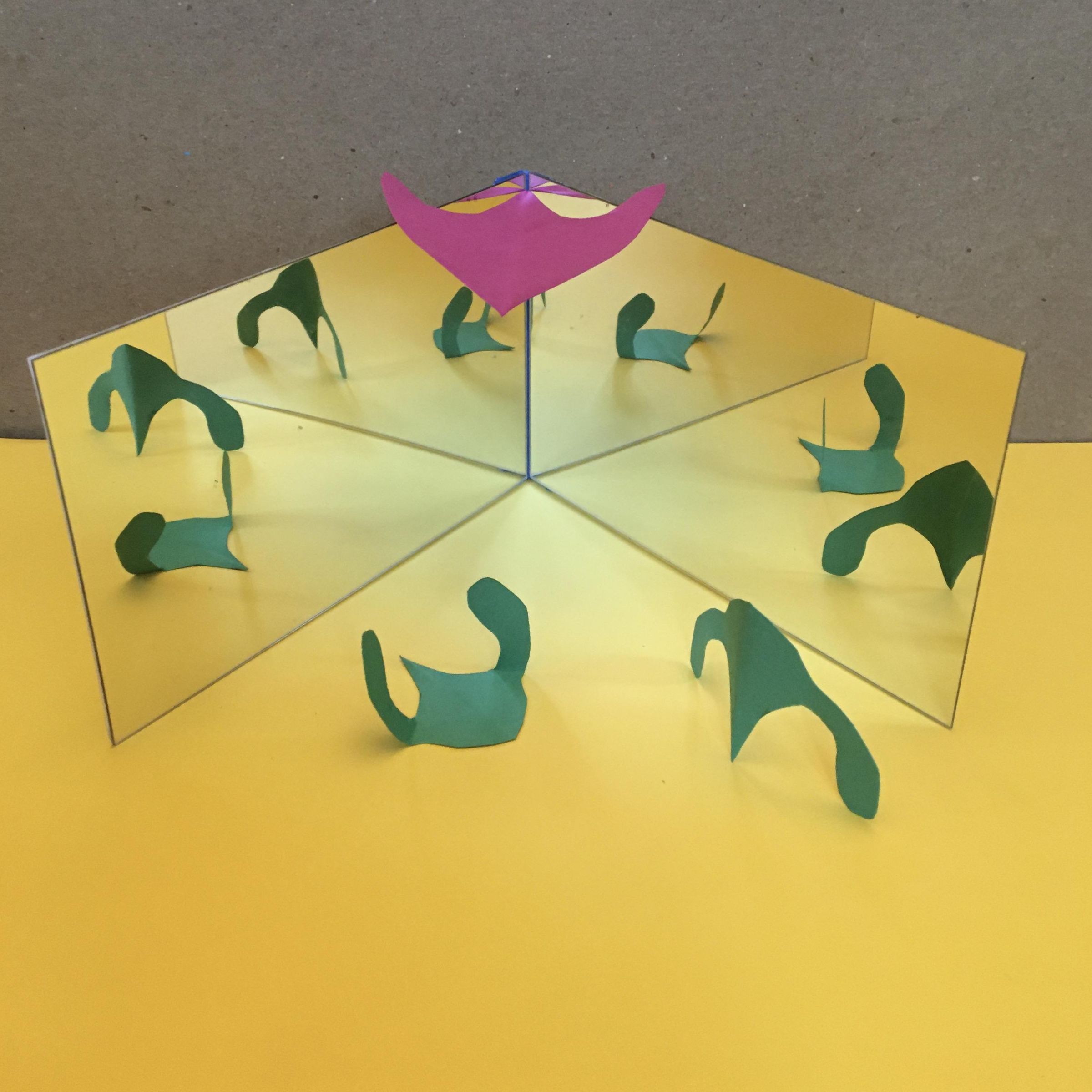 Mirrors, Paper Cutting, and Symmetry 8 Steps (with Pictures