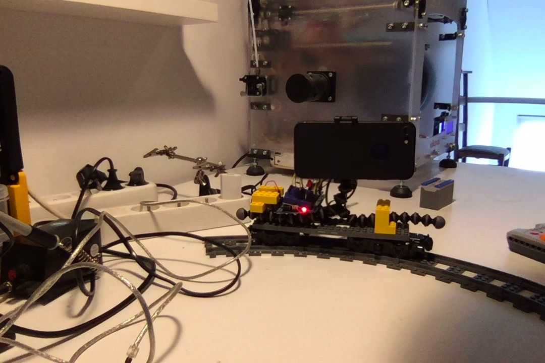 lego train camera