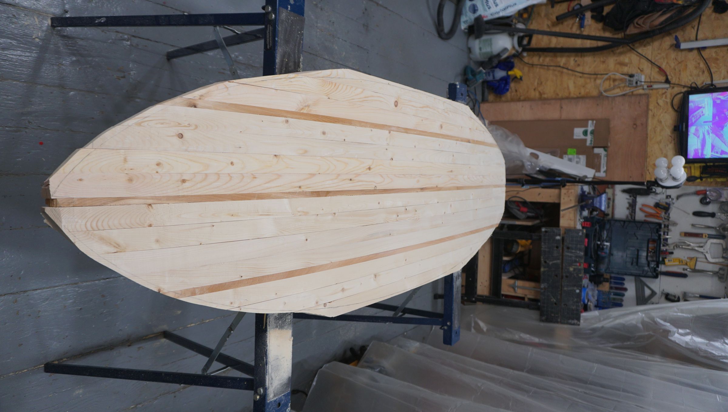 How to Make a Chambered Wooden Surfboard 18 Steps (with Pictures