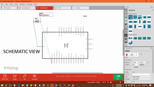 How to Make a Circuit Using Fritzing : 19 Steps (with Pictures ...