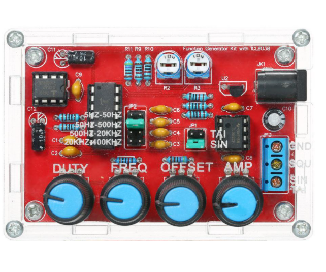 Getting to Know the "Professional ILC8038 Function Generator DIY Kit