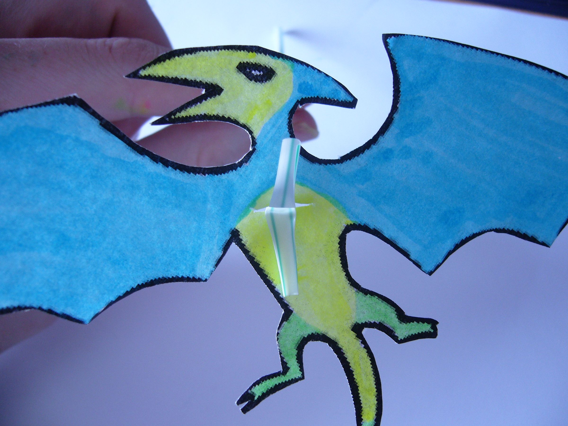 How to Make a Simple Flapping Pterodactyl Toy 8 Steps Instructables