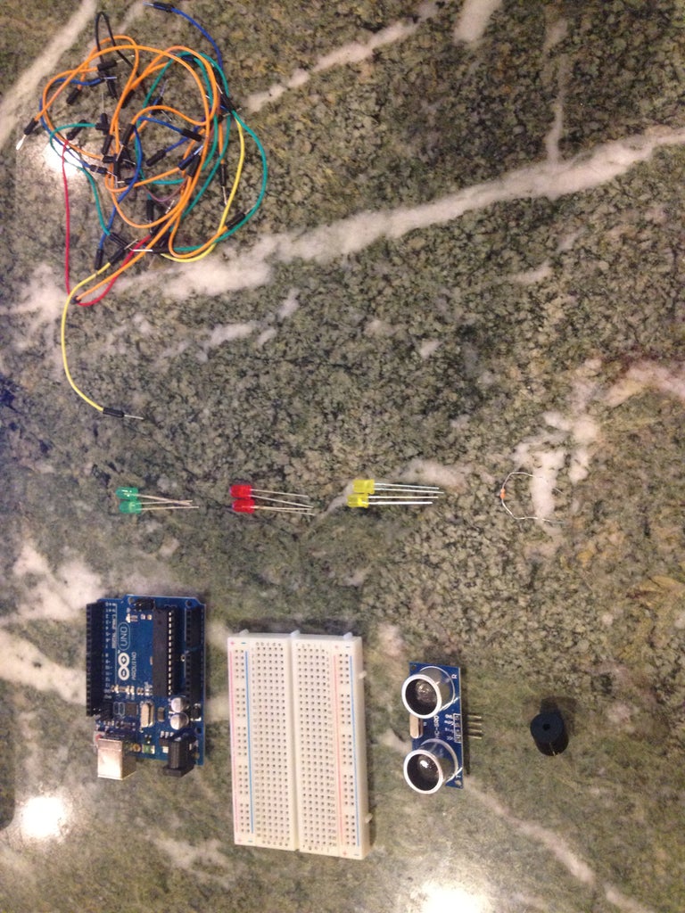 Arduino Distance Detector With a Buzzer and LED's : 7 Steps - Instructables