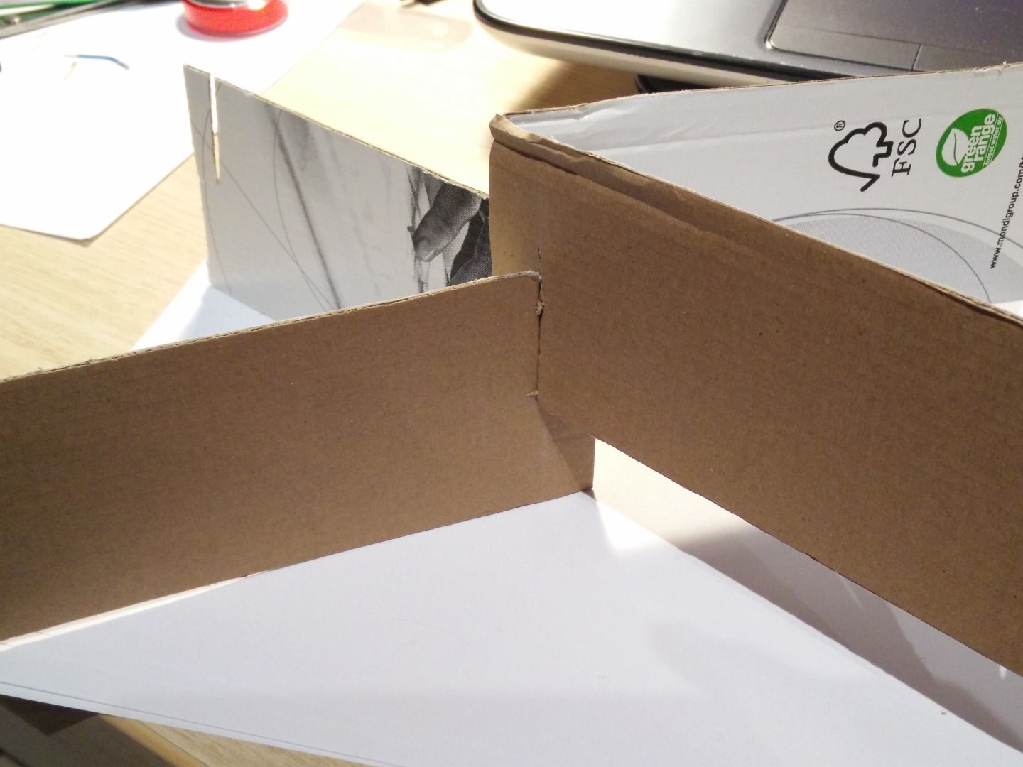 Cardboard Monitor Stand 4 Steps (with Pictures) Instructables