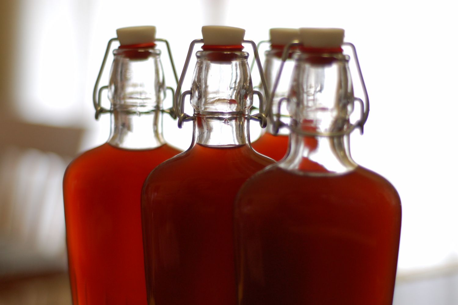 Homemade Pomegranate Liqueur