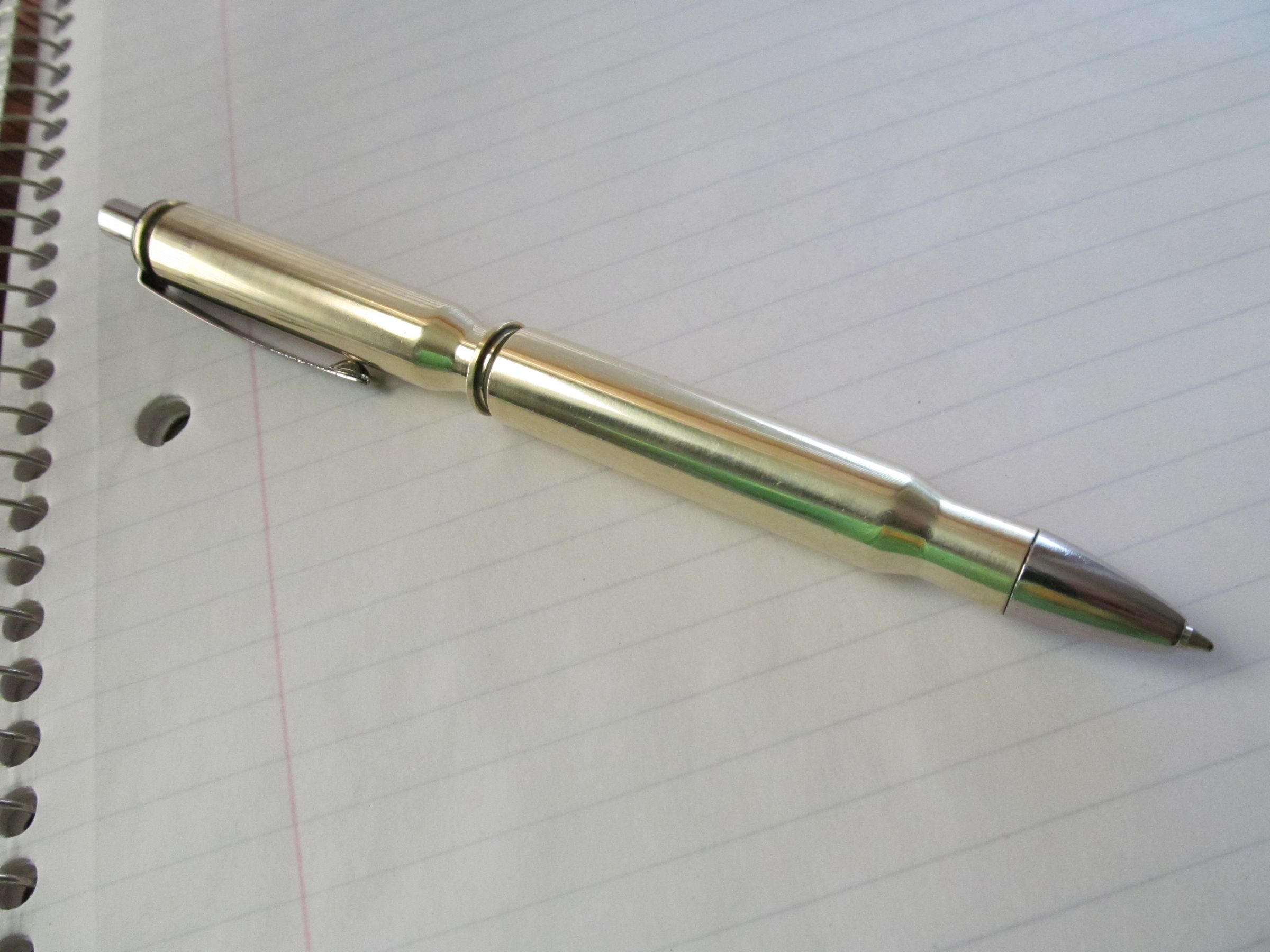 Make a Refillable Bullet Pen 7 Steps (with Pictures) Instructables