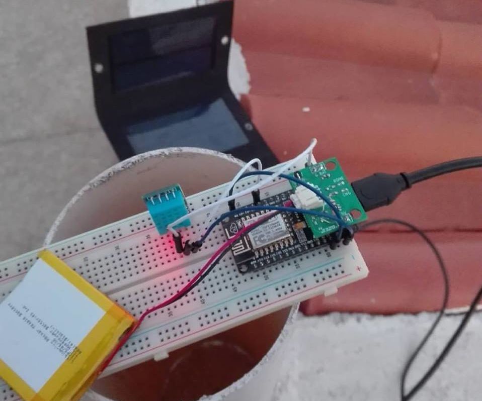 Autonomous Weather Station With ESP8266