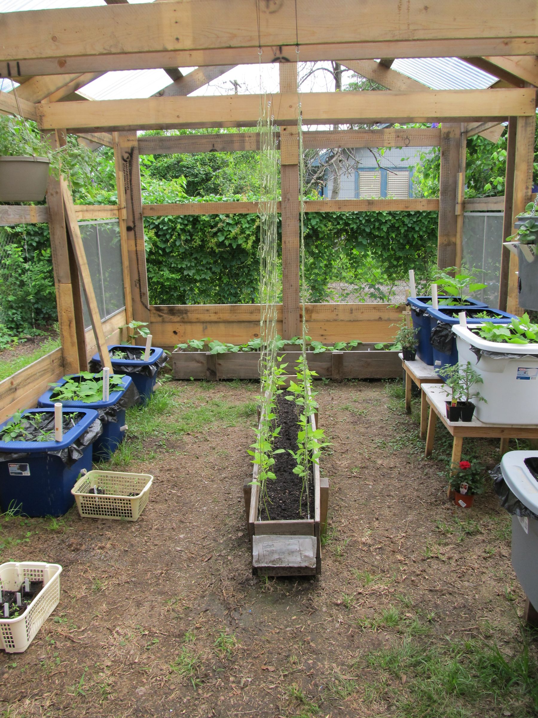 Turn Crates Into a Greenhouse Instructables