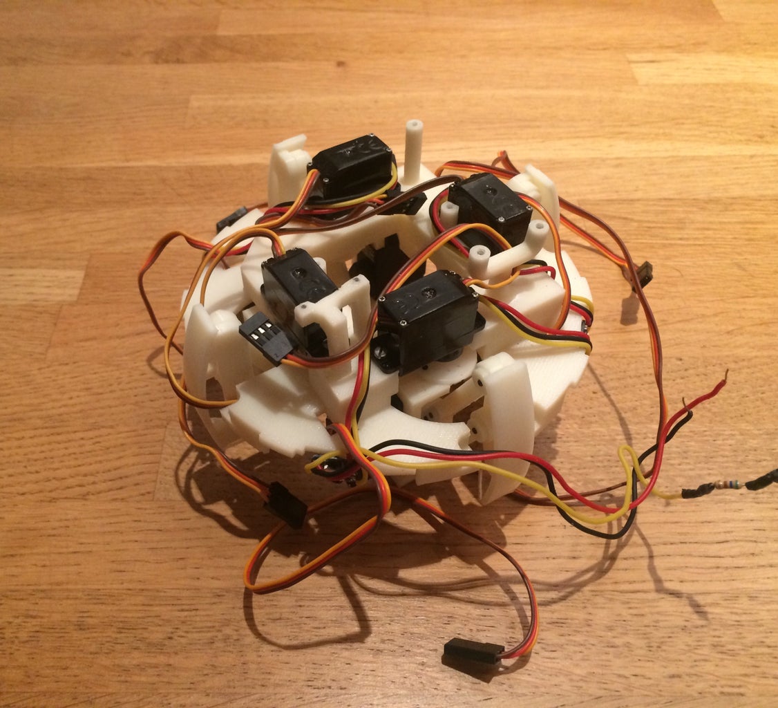 Spherical Quadruped Arduino Robot : 10 Steps (with Pictures ...