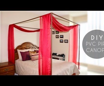 DIY guide for DIY PVC Pipe Bed Canopy with step-by-step instructions